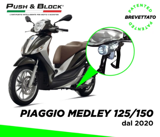 Εικόνα της PUSH & BLOCK PIAGGIO MEDLEY 125/150 i-get ABS 2015+