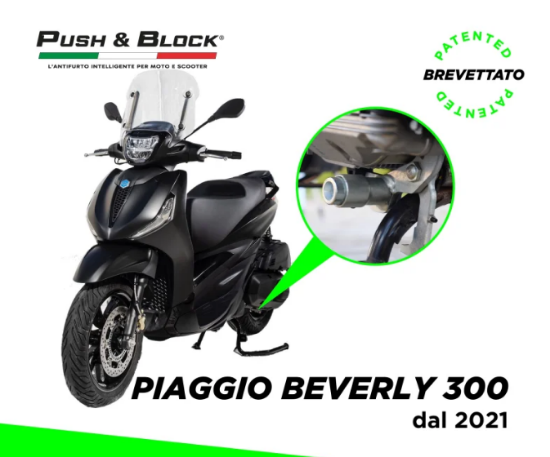 Εικόνα της PUSH & BLOCK PIAGGIO BEVERLY 300 Hpe