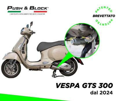 Εικόνα της PUSH & BLOCK  VESPA GTS/GTV HPE 2024+