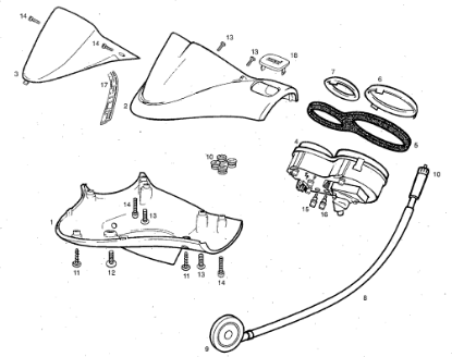 Εικόνα της ΑΤΕΡΜΟΝΑΣ ΚΟΝΤΕΡ RCR -DERBI HUNTER 98-00G01606051