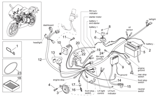 Εικόνα της ΠΙΠΑ ΜΠΟΥΖΙ RS/RX/MX 50-AP8212219