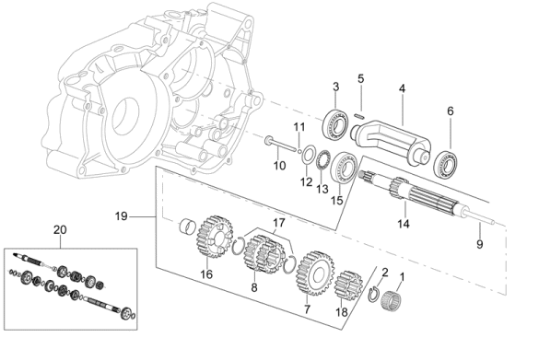 Εικόνα της ΑΞΟΝΑΣ ΠΡΩΤΕΥΩΝ RS-RX-MX 50-AP8206604