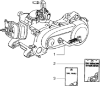 Εικόνα της ΣΕΤ ΦΛΑΝΤΖΕΣ SCOOTER 50-80 2T Π.Μ-154873