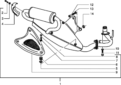 Εικόνα της ΕΞΑΤΜΙΣΗ GILERA RUNNER 50 RST-POWDD CAT-B0187005