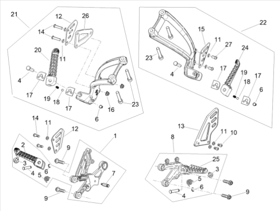 Εικόνα της ΜΑΡΣΠΙΕ ΠΙΣΩ TUONO V4 1100 E5 ΚΟΜΠΛΕ ΔΕ-2B0081935