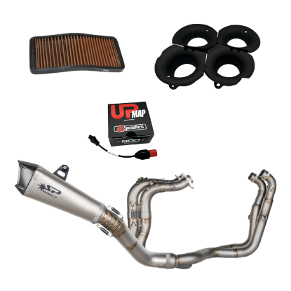 Εικόνα της Racing Kit Stage 3 for Rsv4 2021+ (Φίλτρο αέρα+ Grt velocity stacks + Upmap + Σύστημα εξάτμισης Spark)