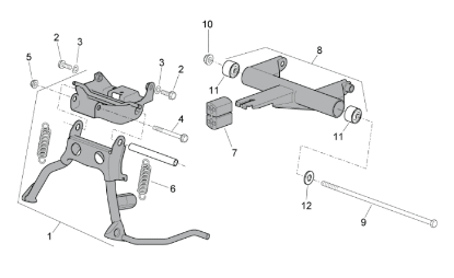 Εικόνα της ΒΑΣΗ ΚΙΝΗΤΗΡΑ SR 50 (CARB) `03-`05-AP8235164