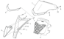 Εικόνα της ΖΕΛΑΤΙΝΑ ΦΕΡΙΓΚ SR 50 APRILIA WHITE 08-AP8268898
