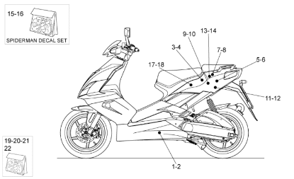 Εικόνα της ΑΥΤ/ΤΑ ΣΕΤ RS 125 2006-2010 TECNICA-AP8166478