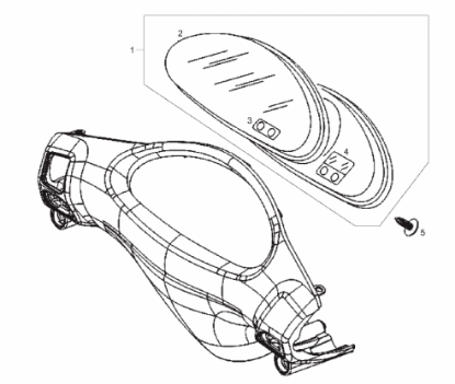 Εικόνα της ΚΟΝΤΕΡ FLY 50 4T MY08-DERBI BOULEV (OEM)-641160