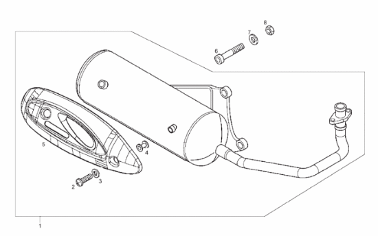 Εικόνα της ΕΞΑΤΜΙΣΗ GILERA RUNNER 50 RST-POWDD CAT-B0187005