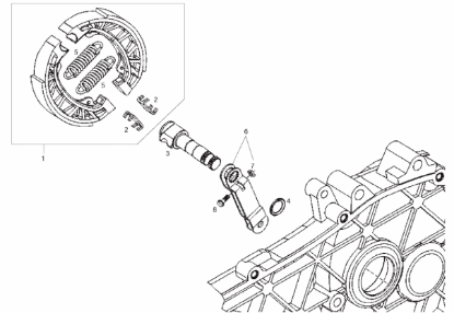 Εικόνα της ΣΙΑΓΩΝΕΣ ΠΙΣΩ ΦΡΕΝΟΥ FLY100-LIB50-SCAR-56293R6