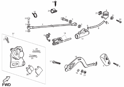 Εικόνα της ΑΞΟΝΑΚΙ ΤΡΟΜΠΑΣ ΦΡ SX-RX-RCR-SMT 50-00H01103611