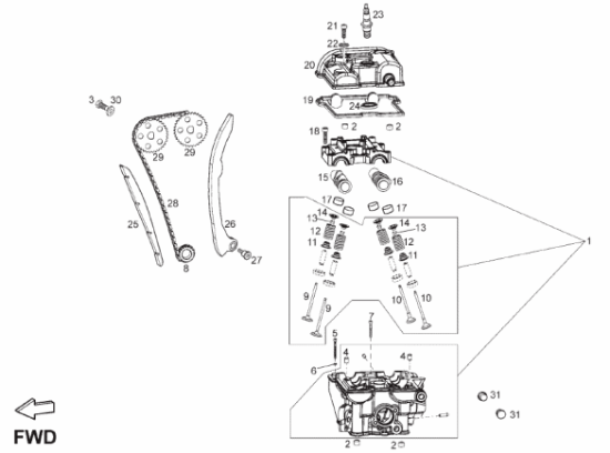 Εικόνα της ΤΕΝΤΩΤΗΡΑΣ ΚΑΔΕΝΑΣ RS125-SCAR125-200-TER-AP3DDA000380