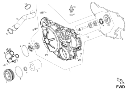 Εικόνα της ΓΡΑΝΑΖΙ ΤΡ ΛΑΔΙΟΥ DERBI GPR-TERRA-SD 125-871374