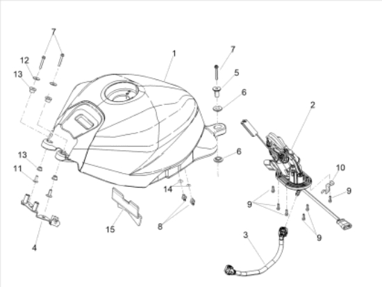 Εικόνα της ΣΥΝΕΜΠΛΟΚ ΨΥΓΕΙΟΥ APRILIA-MOTO GUZZI-AP8101372