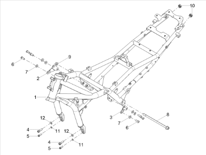 Εικόνα της ΠΕΙΡΟΣ ΠΛΑΙΣΙΟΥ V 100-STELVIO E5 M12x24-2B008389