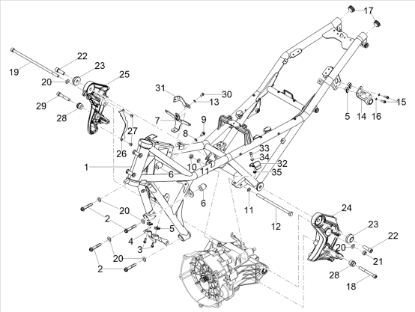 Εικόνα της ΒΑΣΗ ΣΙΛΑΝΣΙΕ ΕΞΑΤΜΙΣΗΣ MG V85 TT-2B008493