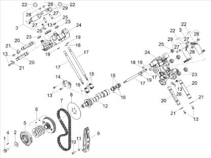 Εικόνα της ΒΑΣΗ ΑΞΟΝΑ ΕΚΚΕΝΤΡΟΦΟΡΟΥ V7-V85-V9-1A013883