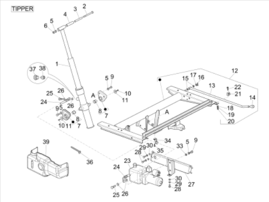 Εικόνα της ΚΟΛΙΕΣ ΣΥΓΚΡΑΤΗΣΗΣ PORTER 16V PICK-264268