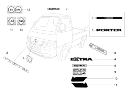 Εικόνα της ΑΥΤ/ΤΟ EXTRA PORTER-B004613