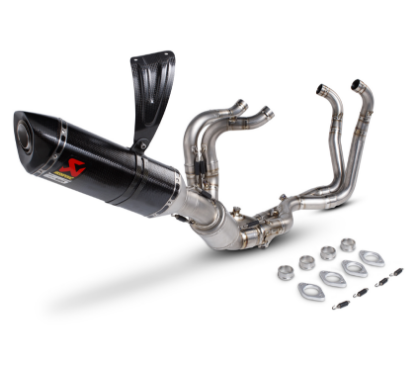 Εικόνα της AKRAPOVIC ΚΙΤ ΕΞΑΤΜΙΣΗΣ ΚΟΜΠΛΕ RACING EVO CARBON APRILIA TUONO V4/RSV4 1100 E5