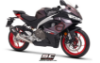 Εικόνα της SC-Project Aprilia RS 457  2-1 Stainless steel full Σύστημα εξάτμισης, με SC1-S carbon τελικό