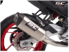 Εικόνα της SC-Project Aprilia RS 457  2-1 Stainless steel full Σύστημα εξάτμισης, με SC1-S Titanium τελικό