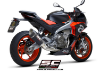 Εικόνα της Σύστημα εξάτμισης Stainless steel με SC1-R carbon τελικό Aprilia Tuono 660