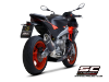 Εικόνα της Σύστημα εξάτμισης Stainless steel με SC1-R carbon τελικό Aprilia Tuono 660