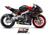 Εικόνα της Σύστημα εξάτμισης Stainless steel με SC1-R carbon τελικό Aprilia Tuono 660