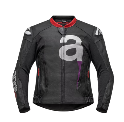 Picture of APRILIA THROTTLE LEATHER JACKET