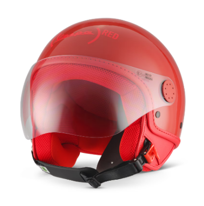 Εικόνα της (Vespa)RED ΚΡΑΝΟΣ VISOR DEMI-JET 4.0