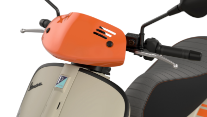 Εικόνα της ΜΑΣΚΑΚΙ VESPA GTV ΠΟΡΤΟΚΑΛΙ
