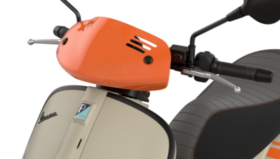 Εικόνα της ΜΑΣΚΑΚΙ VESPA GTV ΠΟΡΤΟΚΑΛΙ