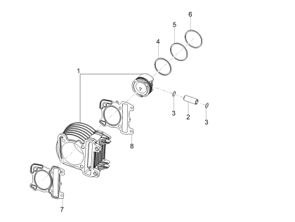 Picture of Συγκρότημα κυλίνδρου-εμβόλου-πείρου