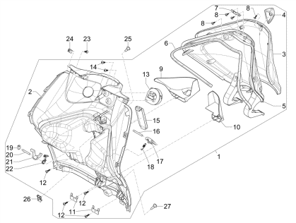 Picture of Ντουλαπάκι εμπρός - Προέκταση μάσκας