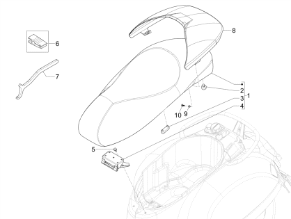 Picture of Σέλα/Καθίσματα - Εργαλειοθήκη