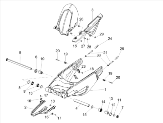 Εικόνα της ΓΛΥΣΤΡΑ ΑΛΥΣΙΔΑΣ RSV 4/TUONO 1100 E5-2B006921