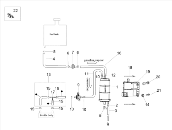 Εικόνα της ΚΑΝΙΣΤΡΟ ΑΝΑΘΥΜΙΑΣΕΩΝ RS 660-TUAREG 660-2B002632