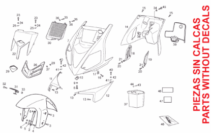 Εικόνα της ΑΕΡΑΓΩΓΟΣ DERBI GP1 50 04? ΑΡΙΣΤ-00G01800031