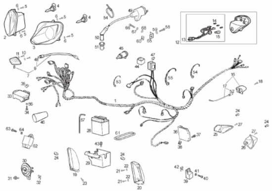 Εικόνα της ΚΑΛΩΔΙΩΣΗ ΦΑΝΟΥ ΠΙΣΩ RS 50-00H01003951