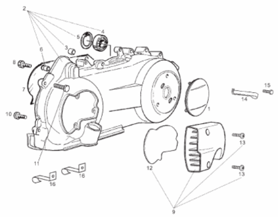 Εικόνα της ΚΑΠΑΚΙ ΔΙΑΚΟΣΜΗΤ ΚΙΝΗΤΗΡΑ 125-250 E3-CM155102