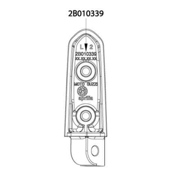 Εικόνα της ΜΑΡΣΠΙΕ ΠΙΣΩ TUAREG-V7-V9-V100 ΑΡ-2B010339
