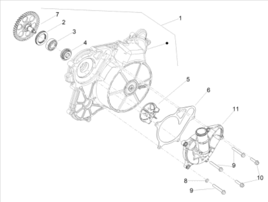 Εικόνα της ΡΟΥΛΕΜΑΝ ΤΡΟΜΠΑΣ ΝΕΡΟΥ TUAREG-RS 660 E5-1A024094