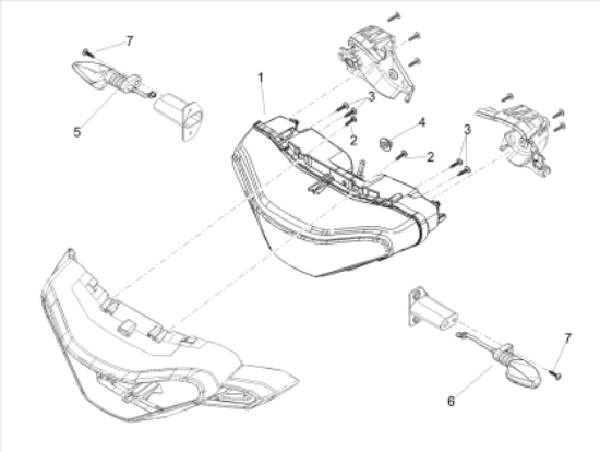 Εικόνα της ΦΛΑΣ ΜΠΡΟΣ ΑΡ+ΔΕ ΠΙΣΩ RS660-TUONO 660-2B009502