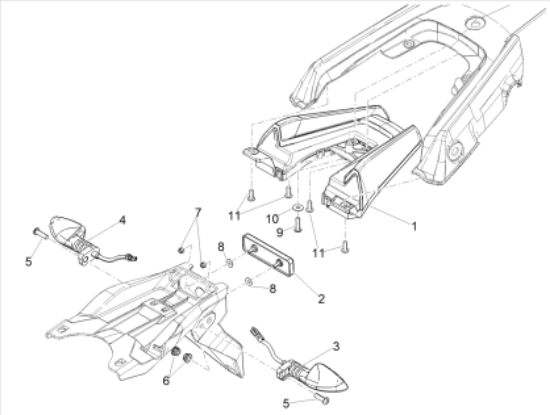 Εικόνα της ΦΛΑΣ ΜΠΡΟΣ ΑΡ+ΔΕ ΠΙΣΩ RS660-TUONO 660-2B009502