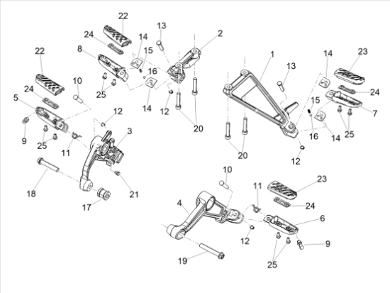 Εικόνα της ΜΑΡΣΠΙΕ ΜΠΡΟΣ MOTO 650-1200 ΔΕΞΙ-2B015250