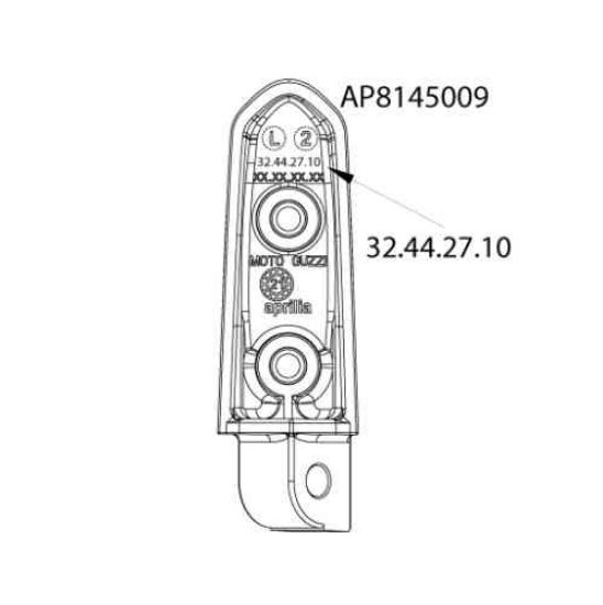 Εικόνα της ΜΑΡΣΠΙΕ ΠΙΣΩ ΑΡ PEGASO STR/TUAR/SCAR 100-AP8145009
