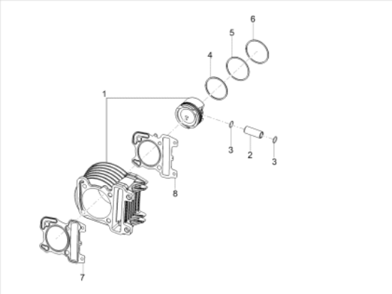 Εικόνα της ΚΥΛΙΝΔΡΟΣ SXR 50 4T 3V SPD-SP1A019635